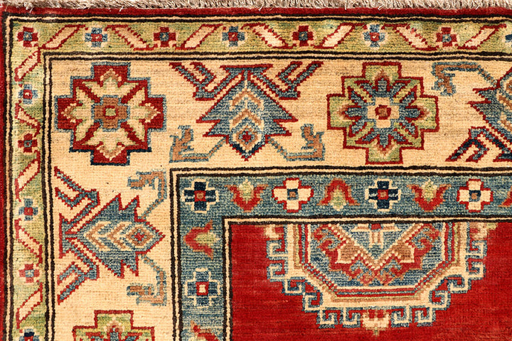 Firebrick Kazak 5' 1 x 6' 9 - No. 67429 - ALRUG Rug Store