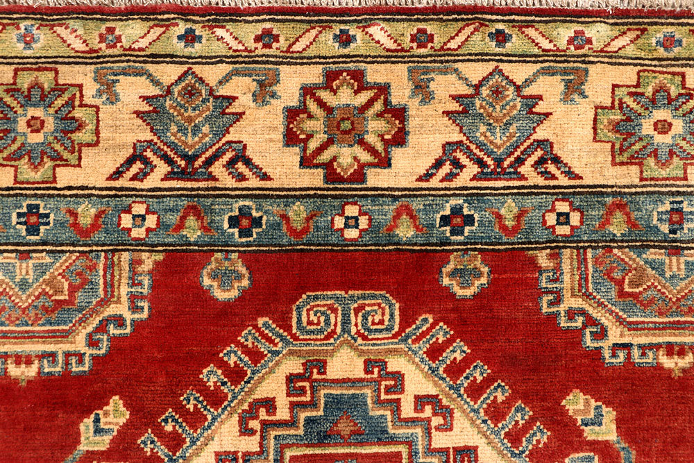 Firebrick Kazak 5' 1 x 6' 9 - No. 67429 - ALRUG Rug Store