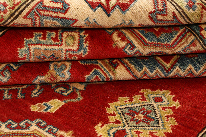 Firebrick Kazak 5' 1 x 6' 9 - No. 67429 - ALRUG Rug Store