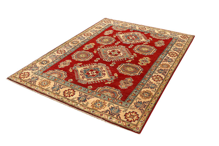 Firebrick Kazak 5' 1 x 6' 9 - No. 67429 - ALRUG Rug Store