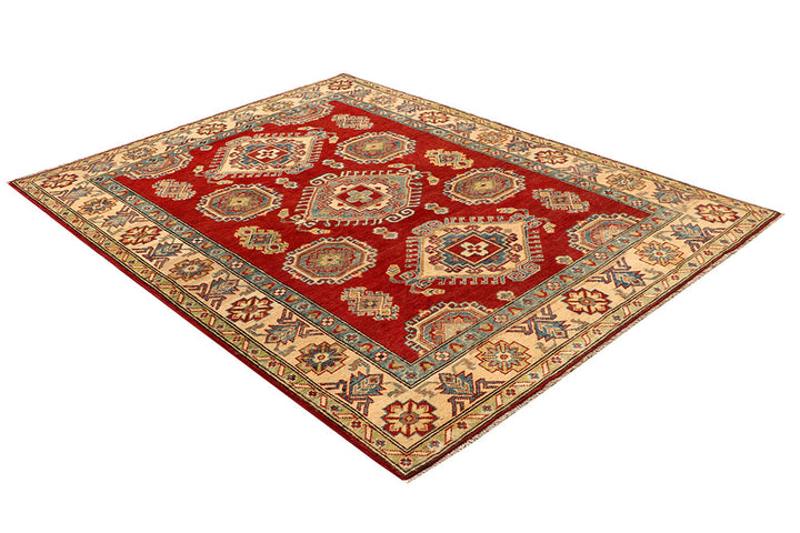 Firebrick Kazak 5' 1 x 6' 9 - No. 67429 - ALRUG Rug Store