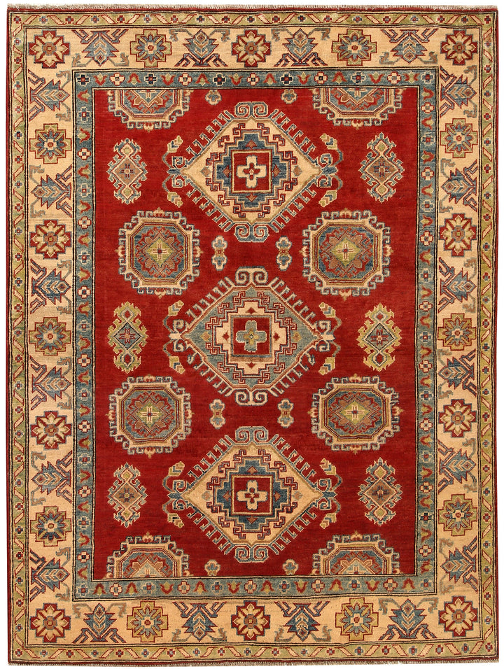 Firebrick Kazak 5' 1 x 6' 9 - No. 67429 - ALRUG Rug Store