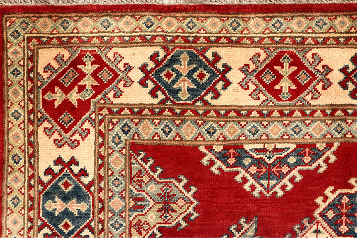 Firebrick Kazak 5' x 6' 9 - No. 67430 - ALRUG Rug Store