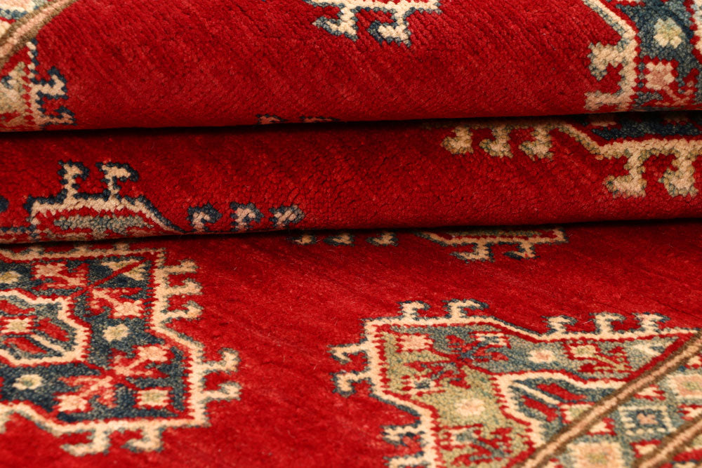 Firebrick Kazak 5' x 6' 9 - No. 67430 - ALRUG Rug Store