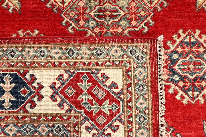 Firebrick Kazak 5' x 6' 9 - No. 67430 - ALRUG Rug Store