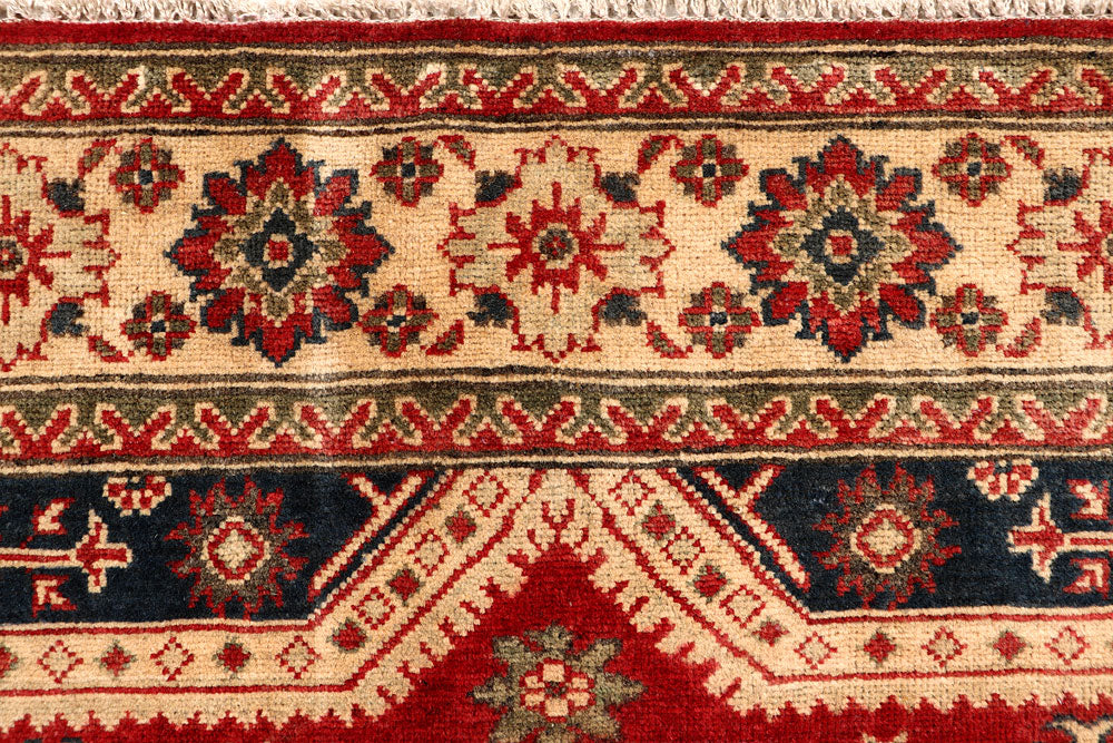 Firebrick Kazak 4' 9 x 6' 9 - No. 67431 - ALRUG Rug Store