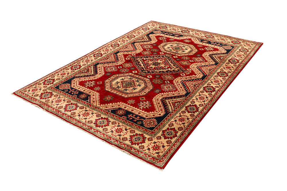 Firebrick Kazak 4' 9 x 6' 9 - No. 67431 - ALRUG Rug Store
