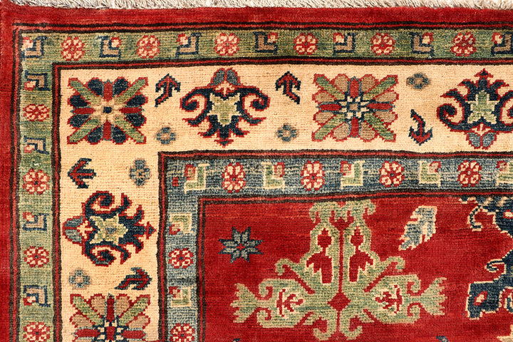 Firebrick Kazak 5' 1 x 6' 7 - No. 67432 - ALRUG Rug Store