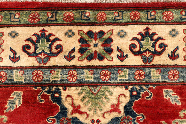 Firebrick Kazak 5' 1 x 6' 7 - No. 67432 - ALRUG Rug Store