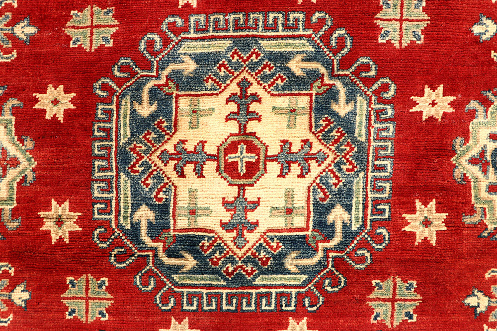 Firebrick Kazak 5' 1 x 6' 7 - No. 67432 - ALRUG Rug Store