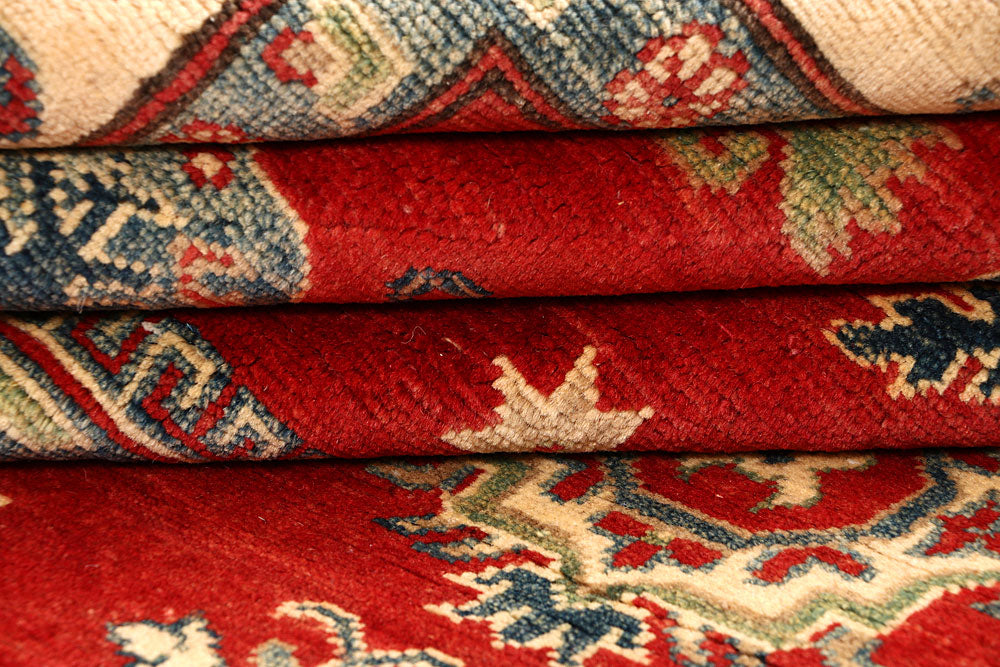 Firebrick Kazak 5' 1 x 6' 7 - No. 67432 - ALRUG Rug Store