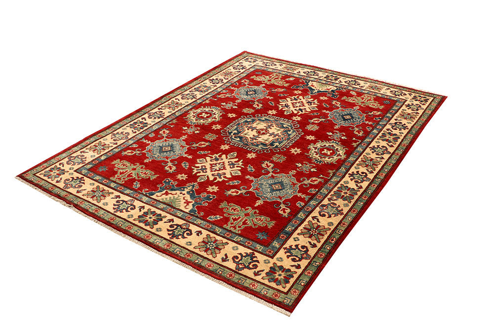 Firebrick Kazak 5' 1 x 6' 7 - No. 67432 - ALRUG Rug Store
