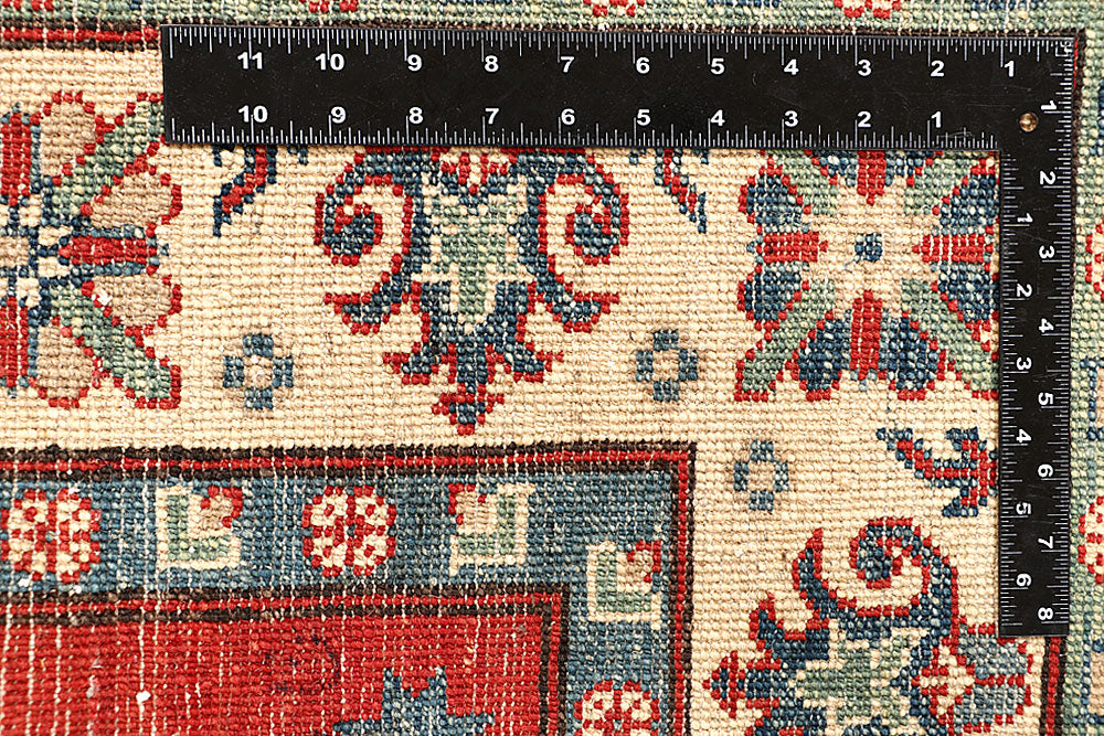 Firebrick Kazak 5' 1 x 6' 7 - No. 67432 - ALRUG Rug Store