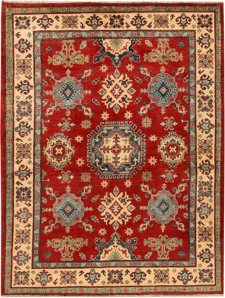Firebrick Kazak 5' 1 x 6' 7 - No. 67432 - ALRUG Rug Store