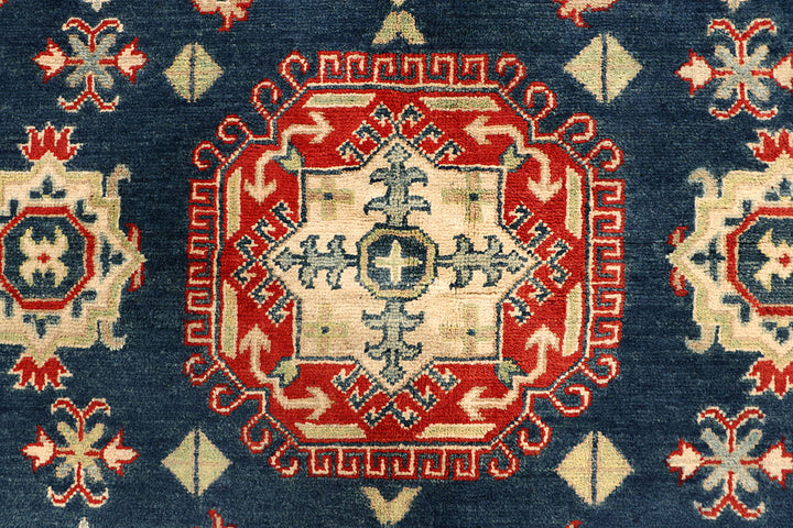 Steel Blue Kazak 5' 9 x 8' 2 - No. 67433 - ALRUG Rug Store