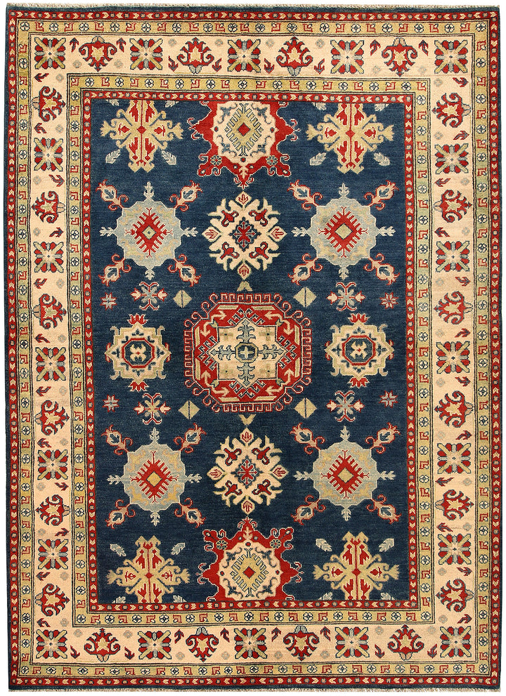 Steel Blue Kazak 5' 9 x 8' 2 - No. 67433 - ALRUG Rug Store
