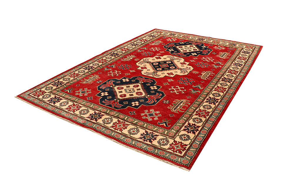Red Kazak 6' x 8' 11 - No. 67434 - ALRUG Rug Store