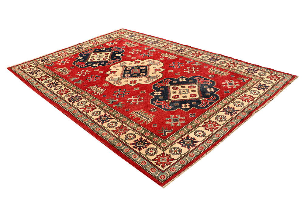 Red Kazak 6' x 8' 11 - No. 67434 - ALRUG Rug Store