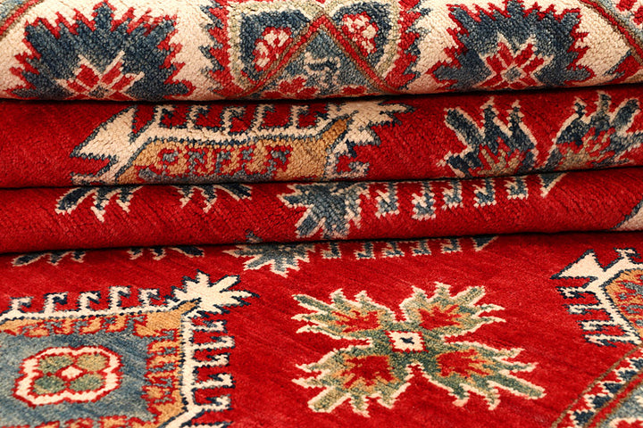 Firebrick Kazak 6' 6 x 10' - No. 67435 - ALRUG Rug Store