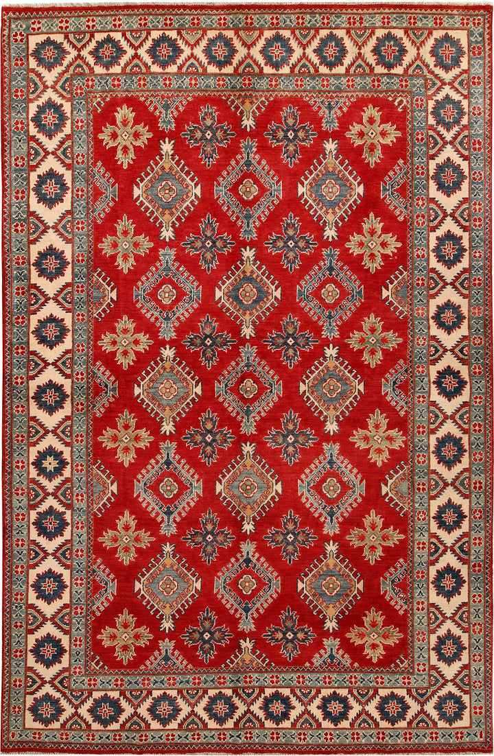 Firebrick Kazak 6' 6 x 10' - No. 67435 - ALRUG Rug Store