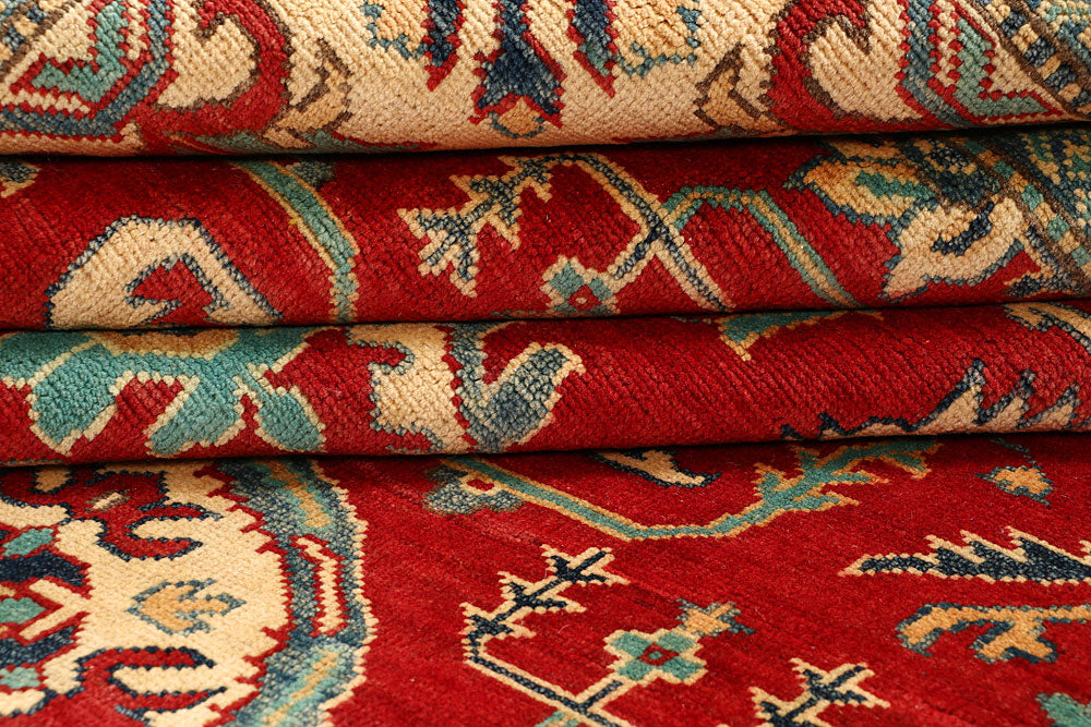 Firebrick Kazak 8' x 9' 10 - No. 67437 - ALRUG Rug Store