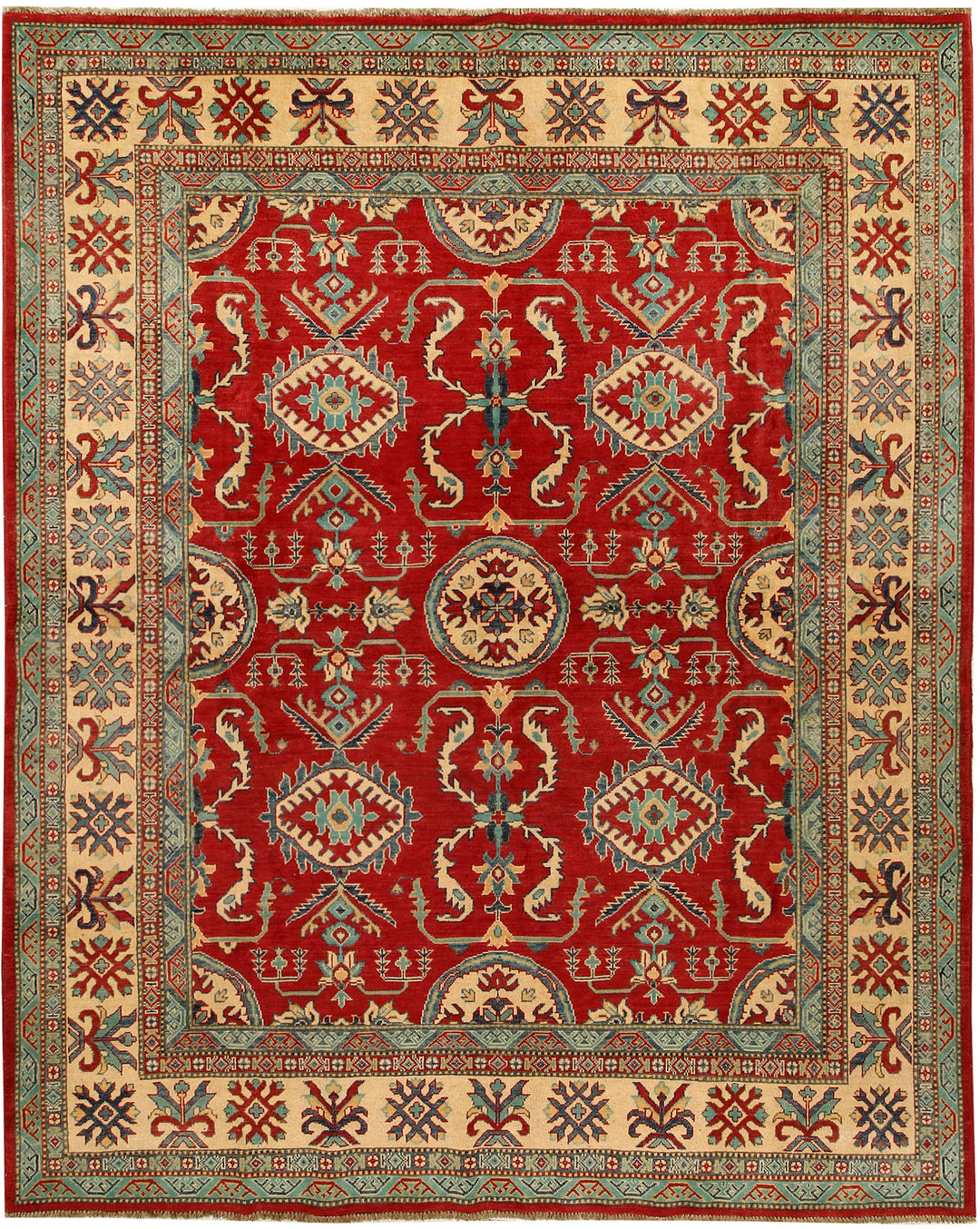 Firebrick Kazak 8' x 9' 10 - No. 67437 - ALRUG Rug Store
