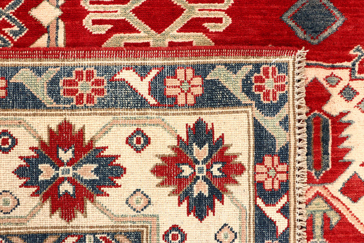 Firebrick Kazak 6' 8 x 9' 5 - No. 67438 - ALRUG Rug Store