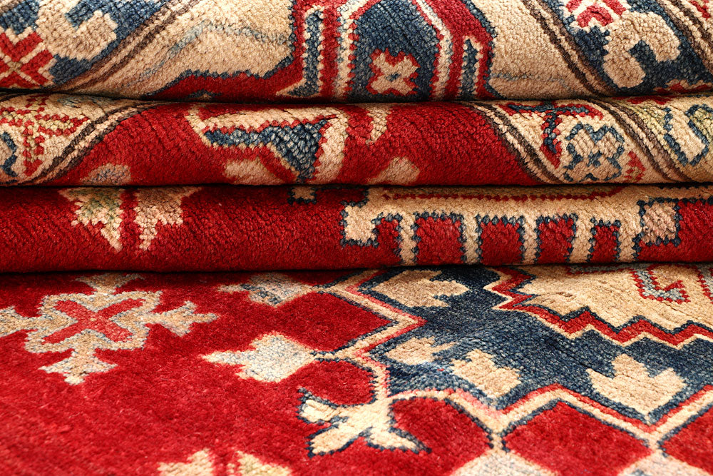 Firebrick Kazak 9' 1 x 11' 10 - No. 67439 - ALRUG Rug Store