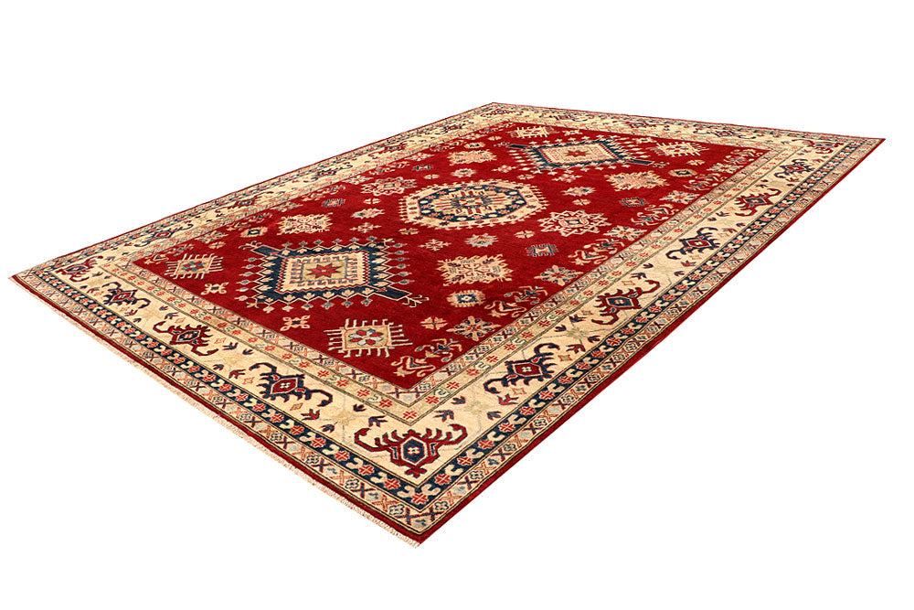 Firebrick Kazak 9' 1 x 11' 10 - No. 67439 - ALRUG Rug Store