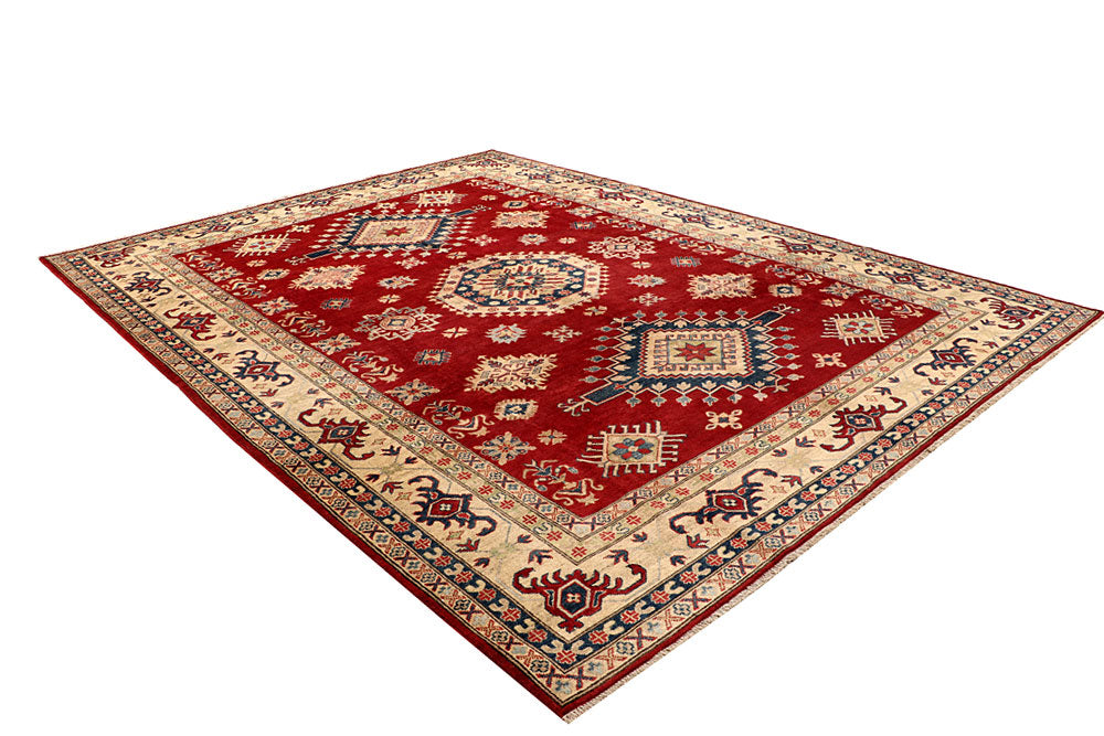 Firebrick Kazak 9' 1 x 11' 10 - No. 67439 - ALRUG Rug Store