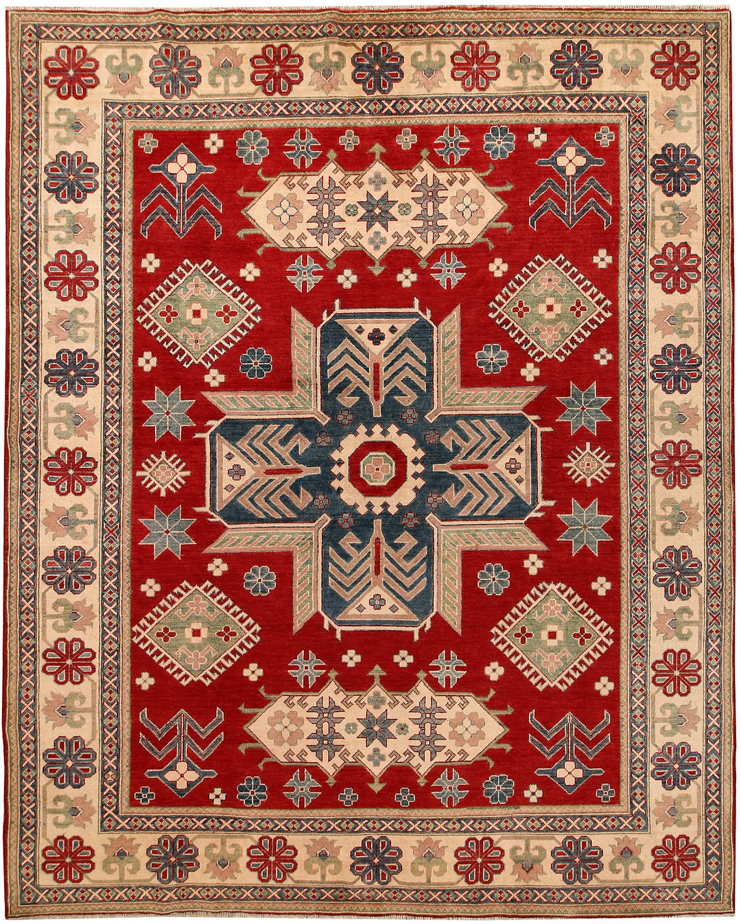 Firebrick Kazak 8' x 9' 11 - No. 67440 - ALRUG Rug Store
