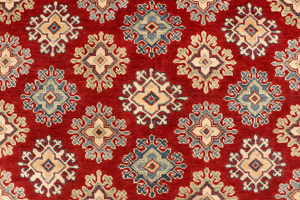 Firebrick Kazak 9' 3 x 11' 6 - No. 67441 - ALRUG Rug Store