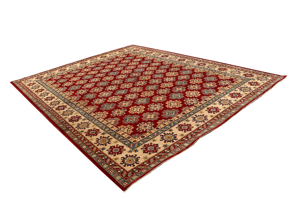 Firebrick Kazak 9' 3 x 11' 6 - No. 67441 - ALRUG Rug Store