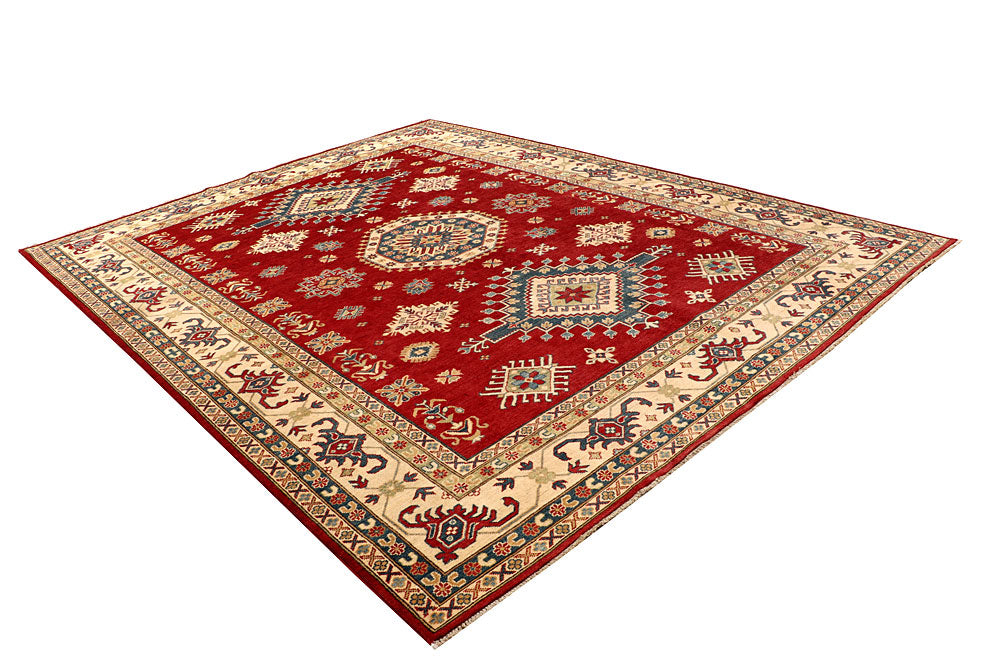 Firebrick Kazak 8' 11 x 11' 4 - No. 67442 - ALRUG Rug Store