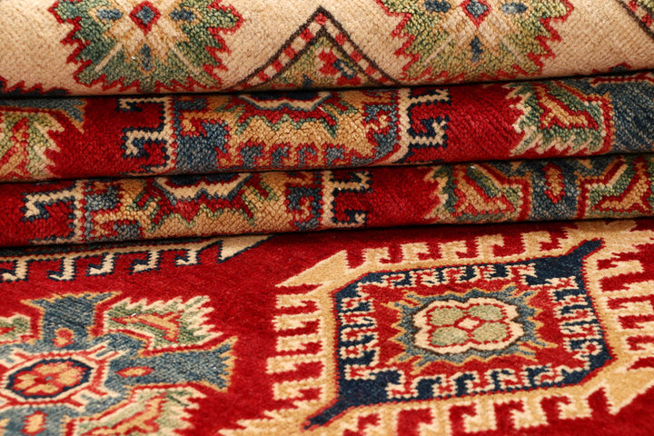 Firebrick Kazak 8' 6 x 12' 8 - No. 67443 - ALRUG Rug Store