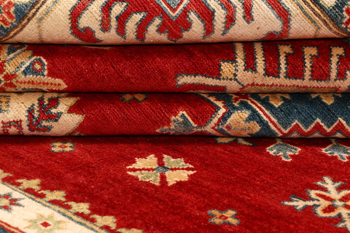 Firebrick Kazak 8' 11 x 11' 11 - No. 67444 - ALRUG Rug Store