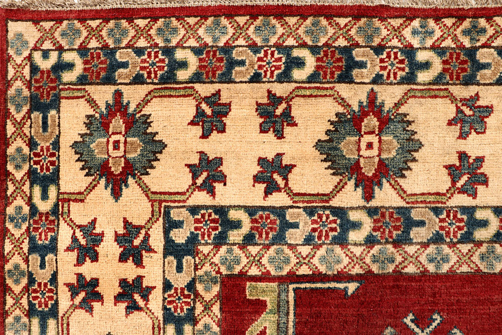 Firebrick Kazak 9' x 12' - No. 67446 - ALRUG Rug Store
