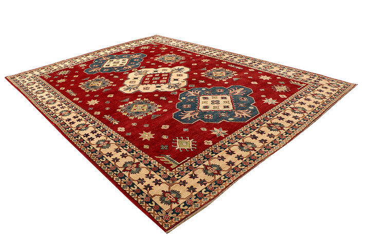 Firebrick Kazak 9' x 12' - No. 67446 - ALRUG Rug Store
