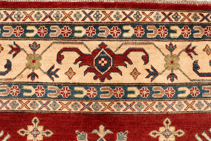 Firebrick Kazak 9' 3 x 11' 8 - No. 67447 - ALRUG Rug Store
