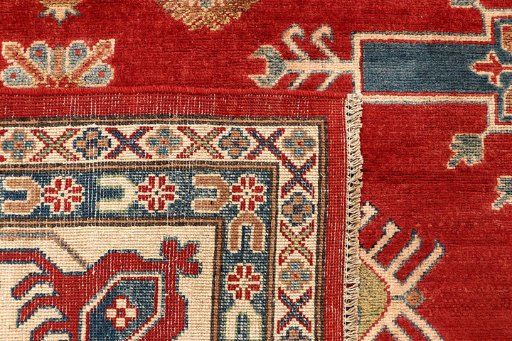 Firebrick Kazak 9' 3 x 11' 8 - No. 67447 - ALRUG Rug Store