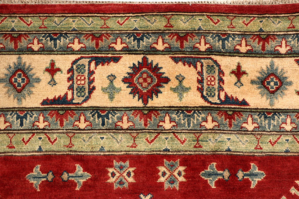 Firebrick Kazak 8' x 10' - No. 67448 - ALRUG Rug Store
