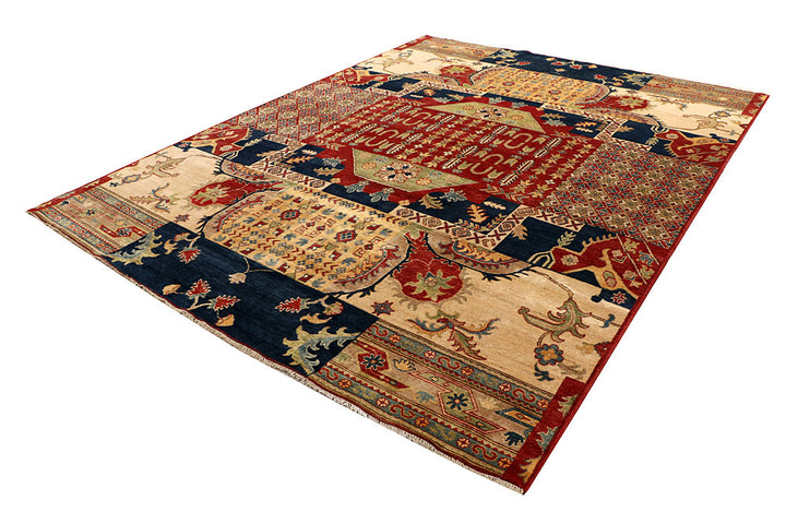 Multi Colored Kazak 8' x 10' 2 - No. 67449 - ALRUG Rug Store