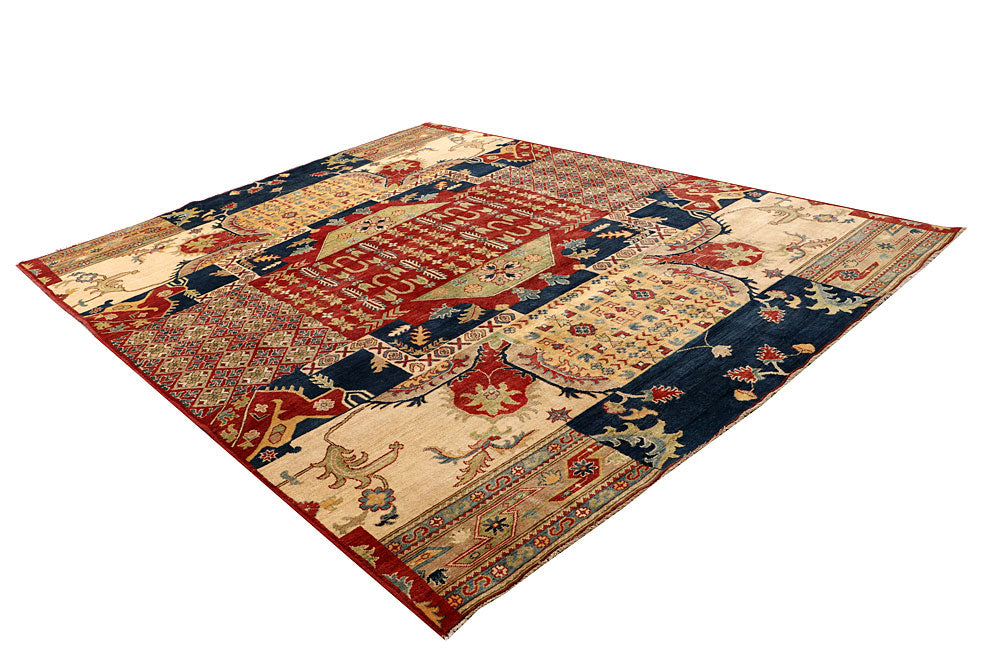 Multi Colored Kazak 8' x 10' 2 - No. 67449 - ALRUG Rug Store