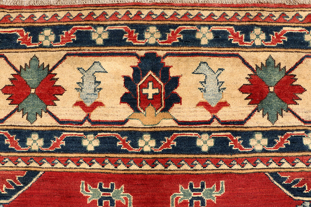 Firebrick Kazak 8' 10 x 11' 1 - No. 67450 - ALRUG Rug Store