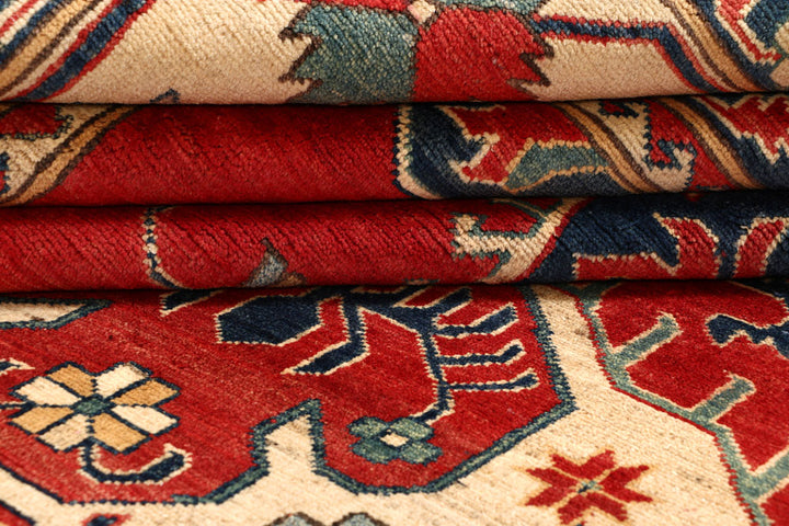 Firebrick Kazak 8' 10 x 11' 1 - No. 67450 - ALRUG Rug Store