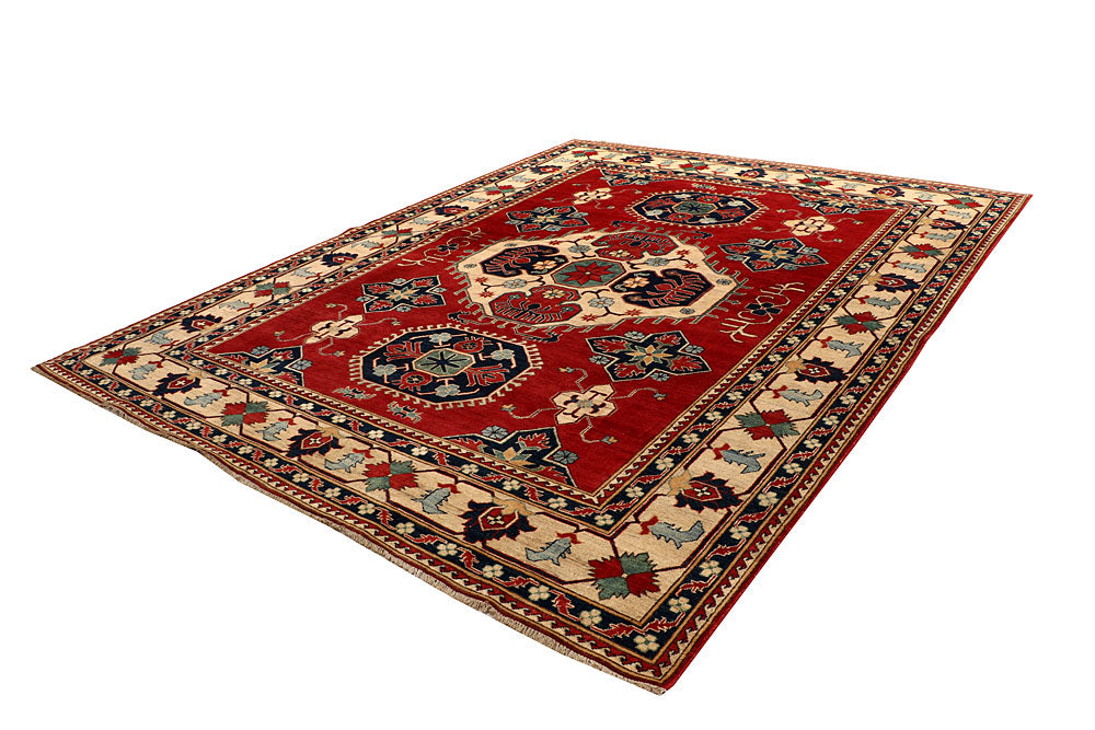 Firebrick Kazak 8' 10 x 11' 1 - No. 67450 - ALRUG Rug Store