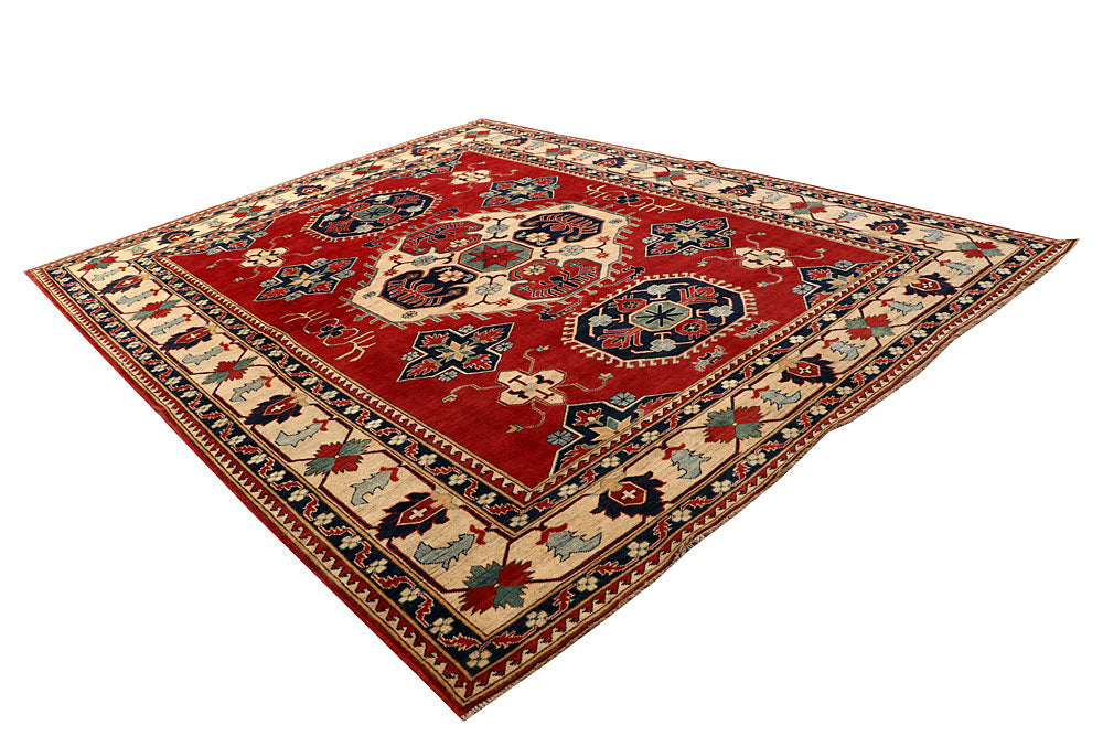 Firebrick Kazak 8' 10 x 11' 1 - No. 67450 - ALRUG Rug Store