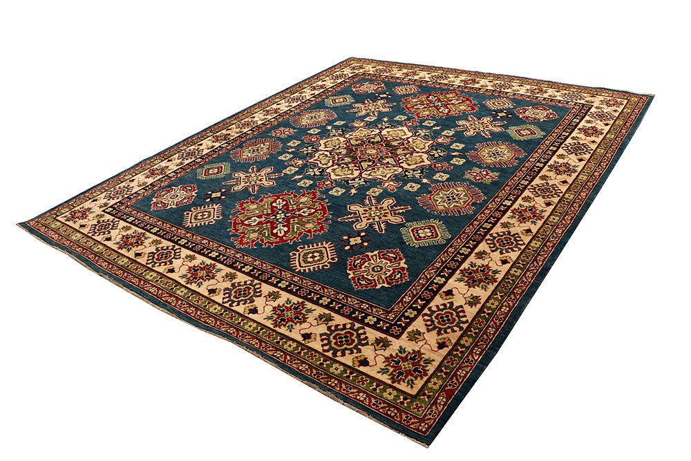 Steel Blue Kazak 7' 10 x 9' 9 - No. 67451 - ALRUG Rug Store