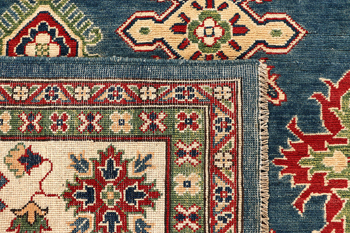 Steel Blue Kazak 7' 10 x 9' 9 - No. 67451 - ALRUG Rug Store