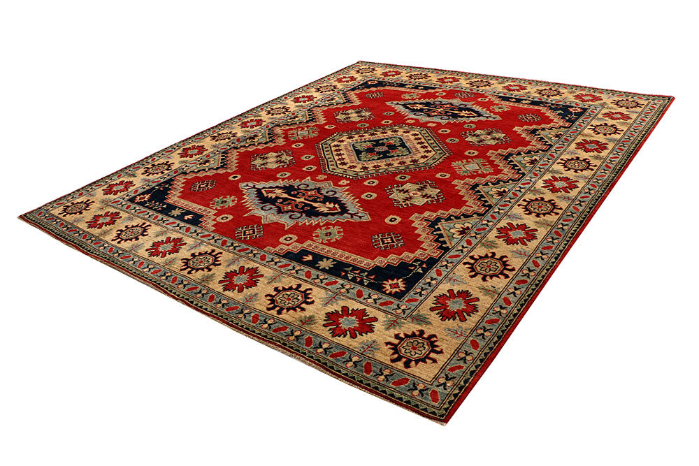 Firebrick Kazak 7' 10 x 9' 5 - No. 67452 - ALRUG Rug Store